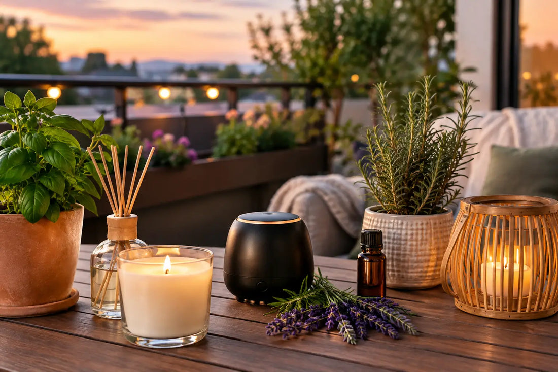 7 Alternativen zu Citronella-Duftkerzen für Balkonabende