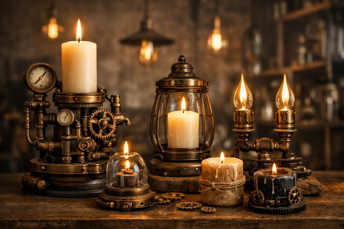 Steampunk Kerzen Shop für Räume mit Charakter