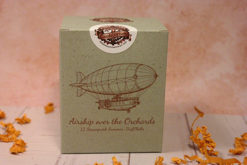Kokoswachskerze 'Airship over the Orchards'